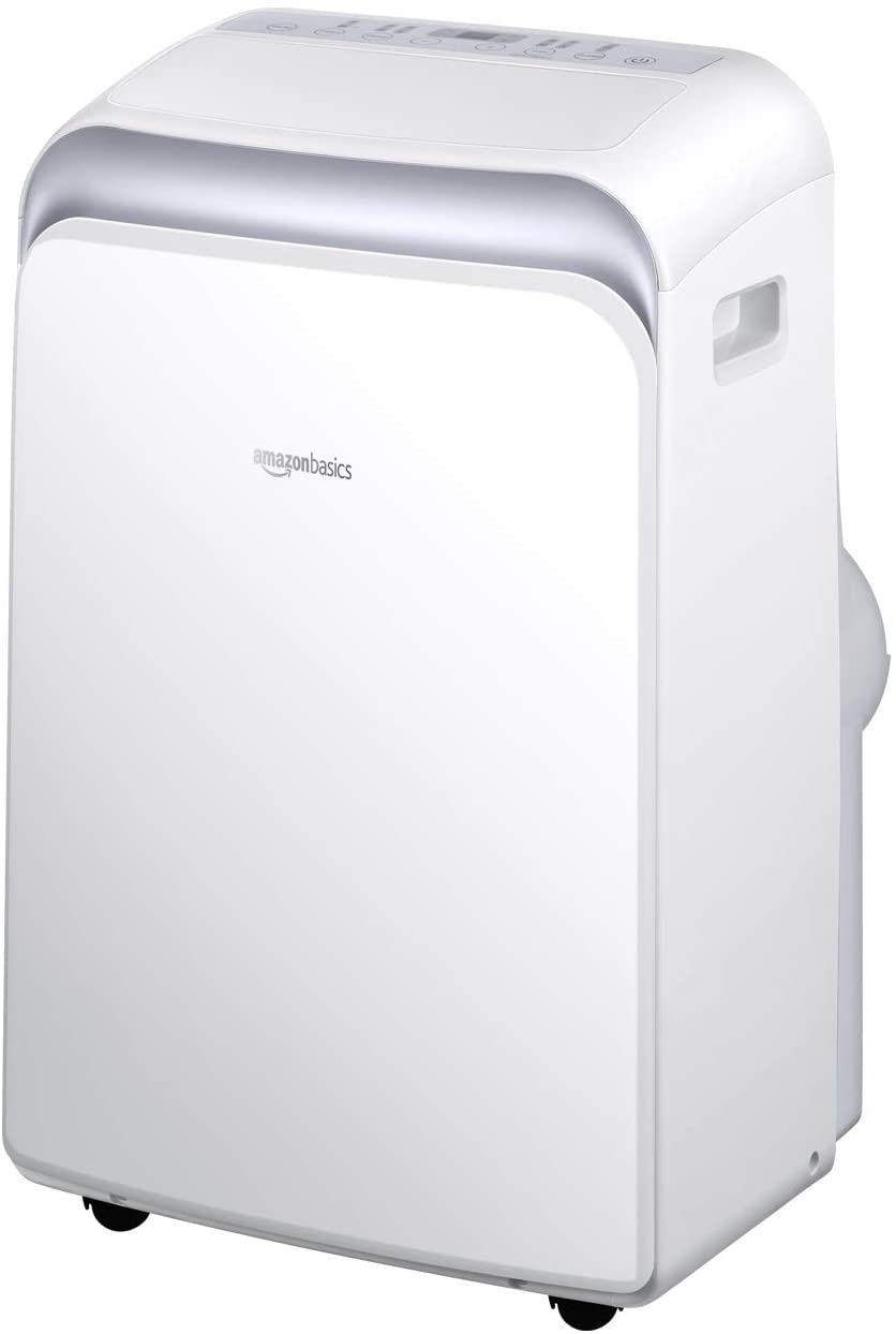Photo 1 of Amazon Basics Portable Air Conditioner with Remote  Cools 550 Square Feet 12000 BTU ASHARE  8000 BTU SACC