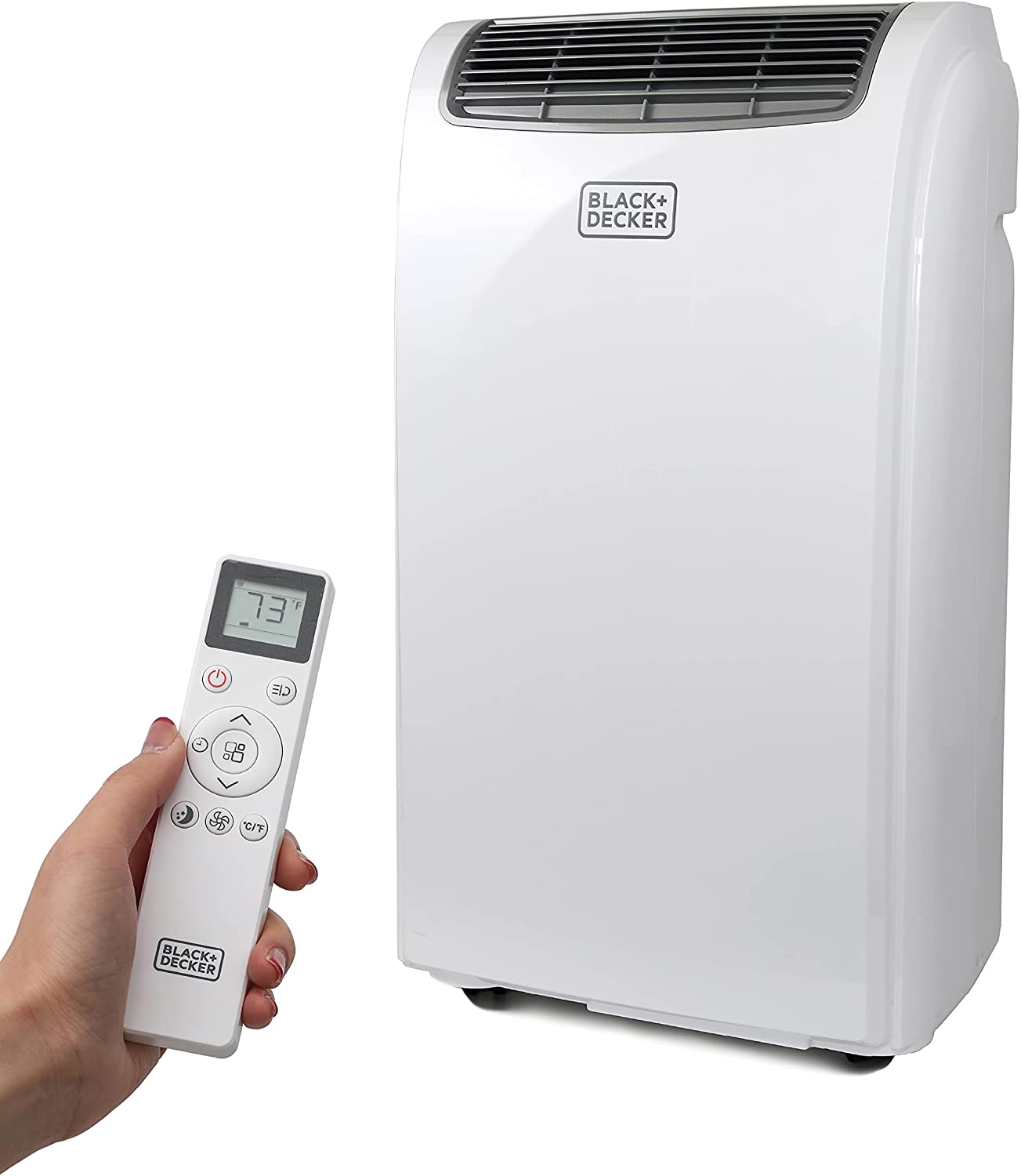 Photo 1 of BLACKDECKER BPT06WTB Portable Air Conditioner with Remote Control 6000 BTU SACCCEC 10000 BTU ASHRAE Cools Up to 250 Square Feet White