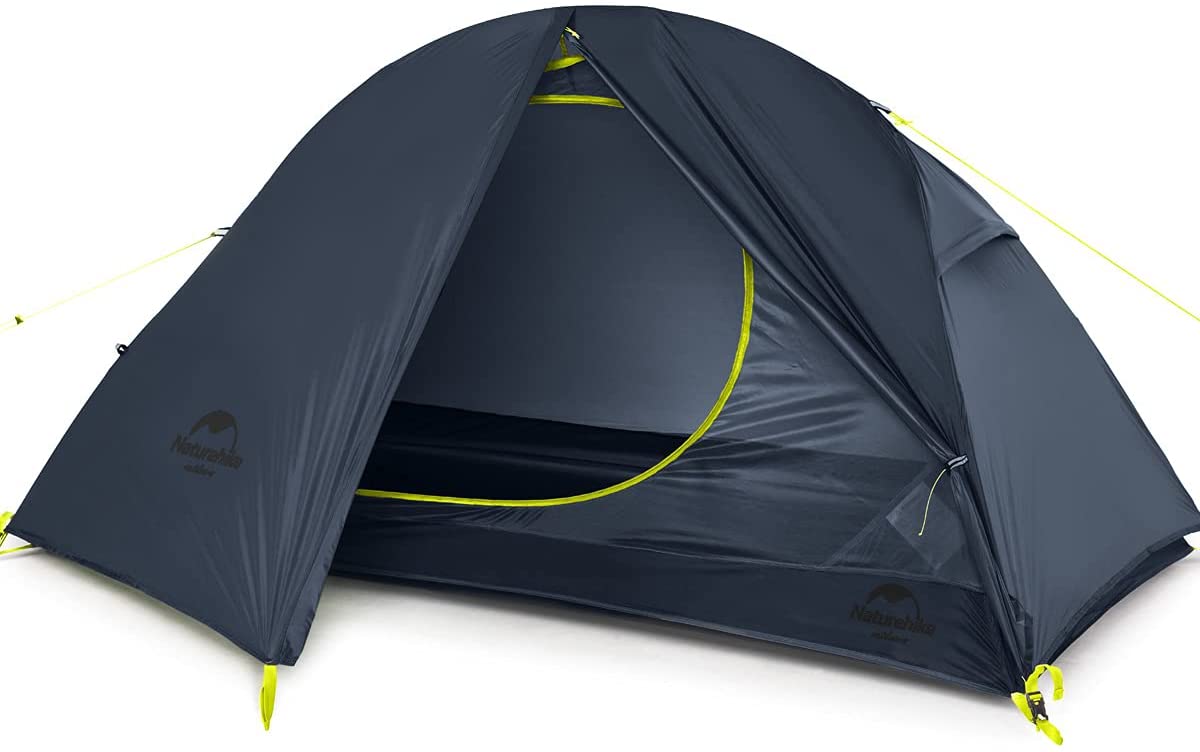 Photo 1 of Naturehike Backpacking Tent for 1 Person Camping Hiking Lightweight Waterproof one Person Tent with Footprint