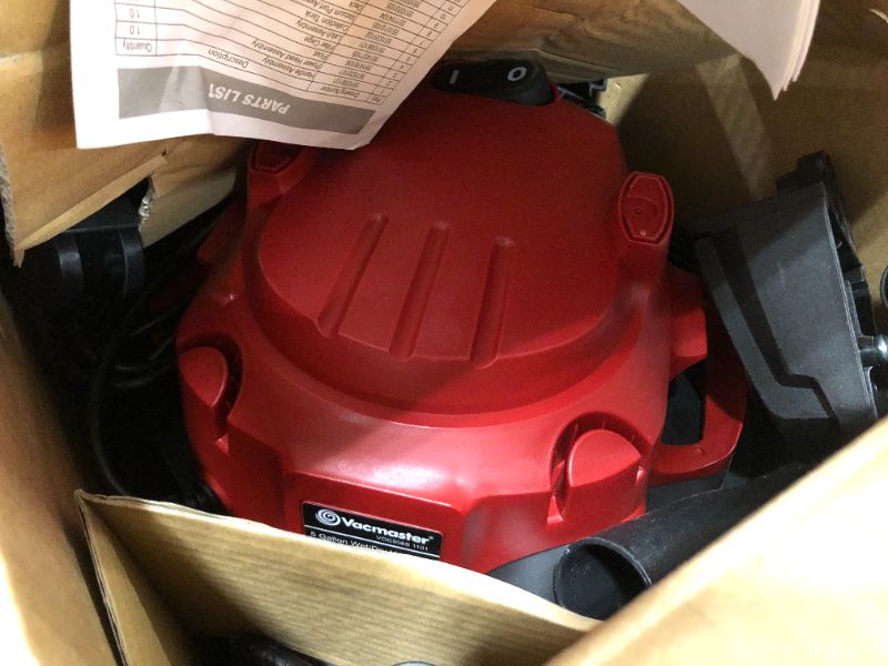 Photo 3 of Vacmaster 5 Gallon Car Wet Dry Vacuum Cleaner Edition 4 Peak HP  114 Hose