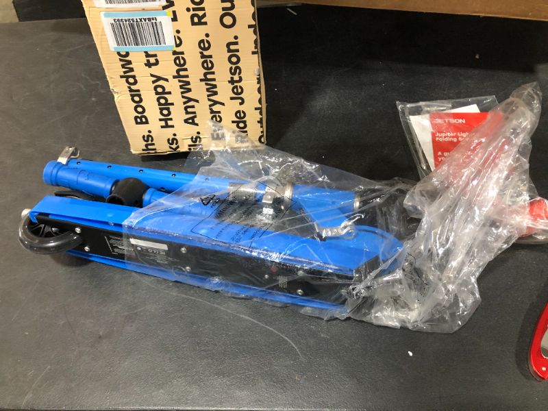 Photo 2 of Jetson Jupiter Kids Kick Scooter with LED Lights  Blue