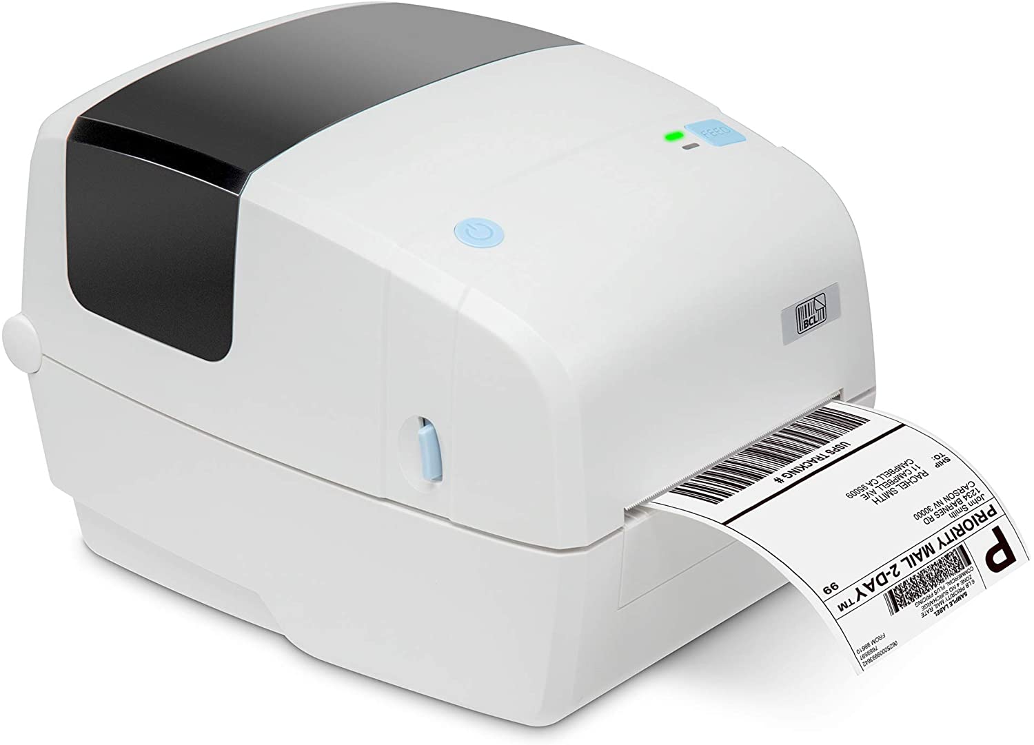 Photo 1 of BCL D110 Label Printer Ethernet  USB Port Prints 4x6 Shipping Mailing Postage Barcode  Address Labels Direct Thermal inkless Printer USB Printer Cable Included Windows  Mac Compatible