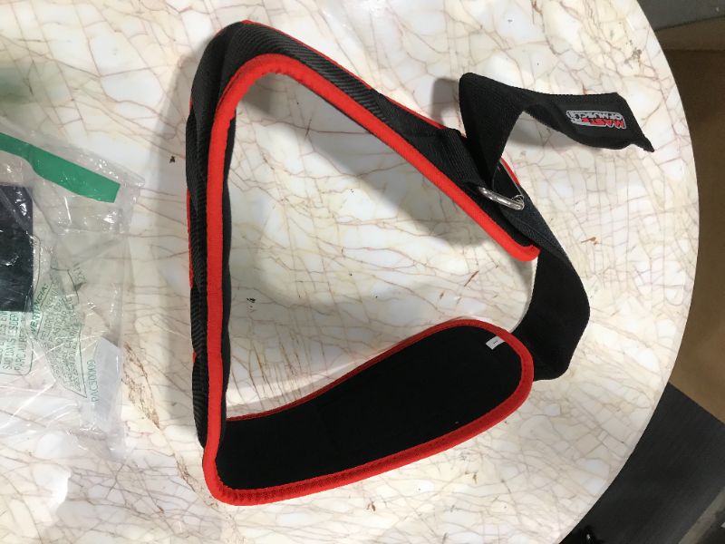 Photo 2 of Master of Muscle Workout Weight Lifting Belt for Men and Women  Contoured and Neoprene Lightweight for Comfortable Back Support  Ideal for Squat Powerlifting Deadlift Training