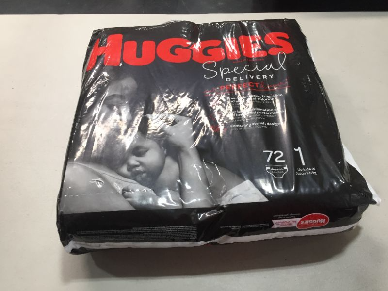 Photo 2 of Huggies Special Delivery Hypoallergenic Baby Diapers Size 1 72 Ct