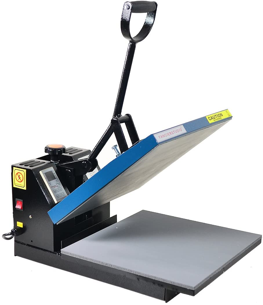 Photo 1 of Fancierstudio Power Heat press Digital Heat Press 15 x 15 Sublimation Heat Press Rhinestone Heat Press TShirt Heat Press 15x15 BBLK