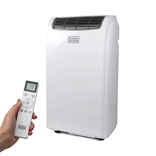 Photo 1 of BLACKDECKER BPP08HWTB Portable Air Conditioner with Heat and Remote Control 8000 BTU SACCCEC 12000 BTU ASHRAE Cools Up to 350 Square Feet White