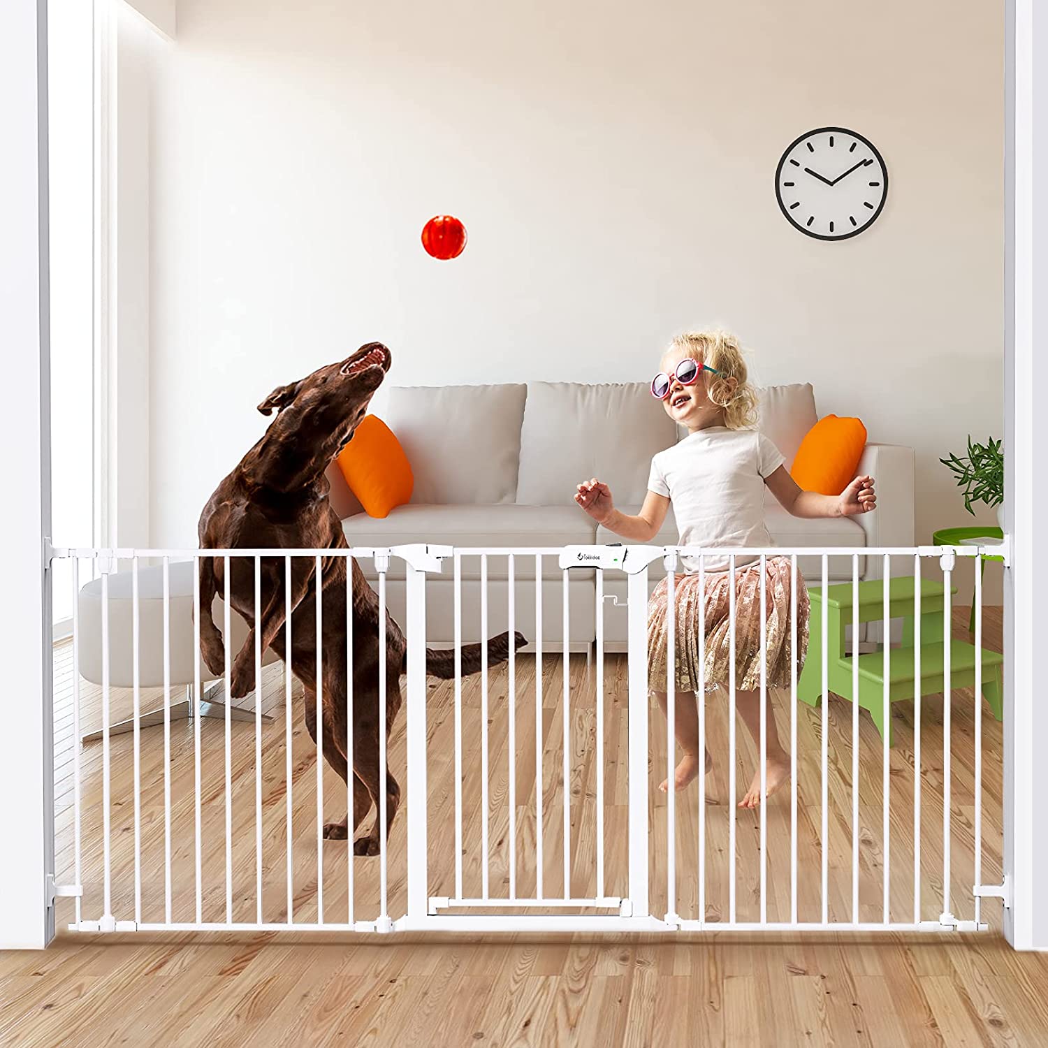 Photo 1 of Tokkidas 80236 Auto Close Baby Gate Extra Wide Child Gates