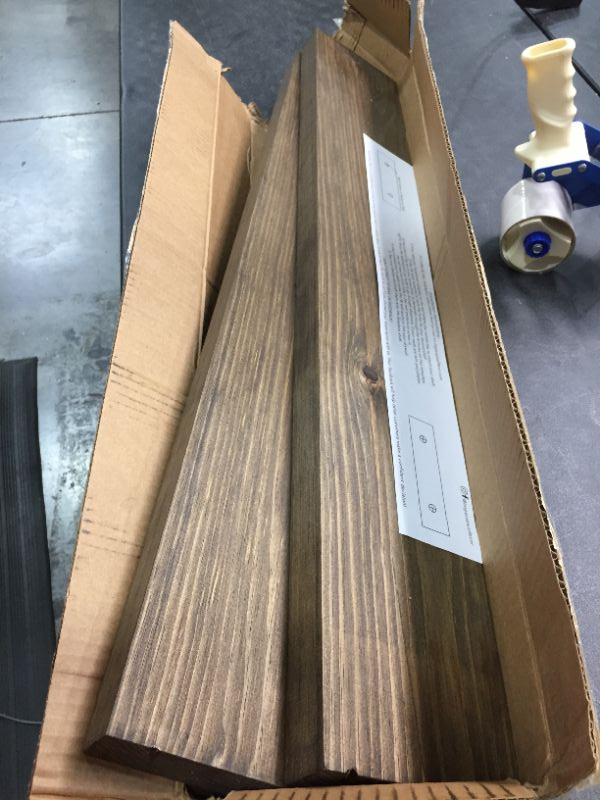 Photo 1 of Wood Floating Shelves 36x55