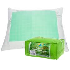 Photo 1 of Mindful Design Firm Memory Foam Pillow  Bamboo Derived Cover w Cooling Gel 2pk Queen