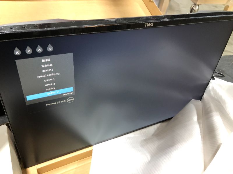 Photo 2 of Dell 27 LED Backlit LCD Monitor SE2719H IPS Full HD 1080p 1920x1080 at 60 Hz HDMI VGA Black