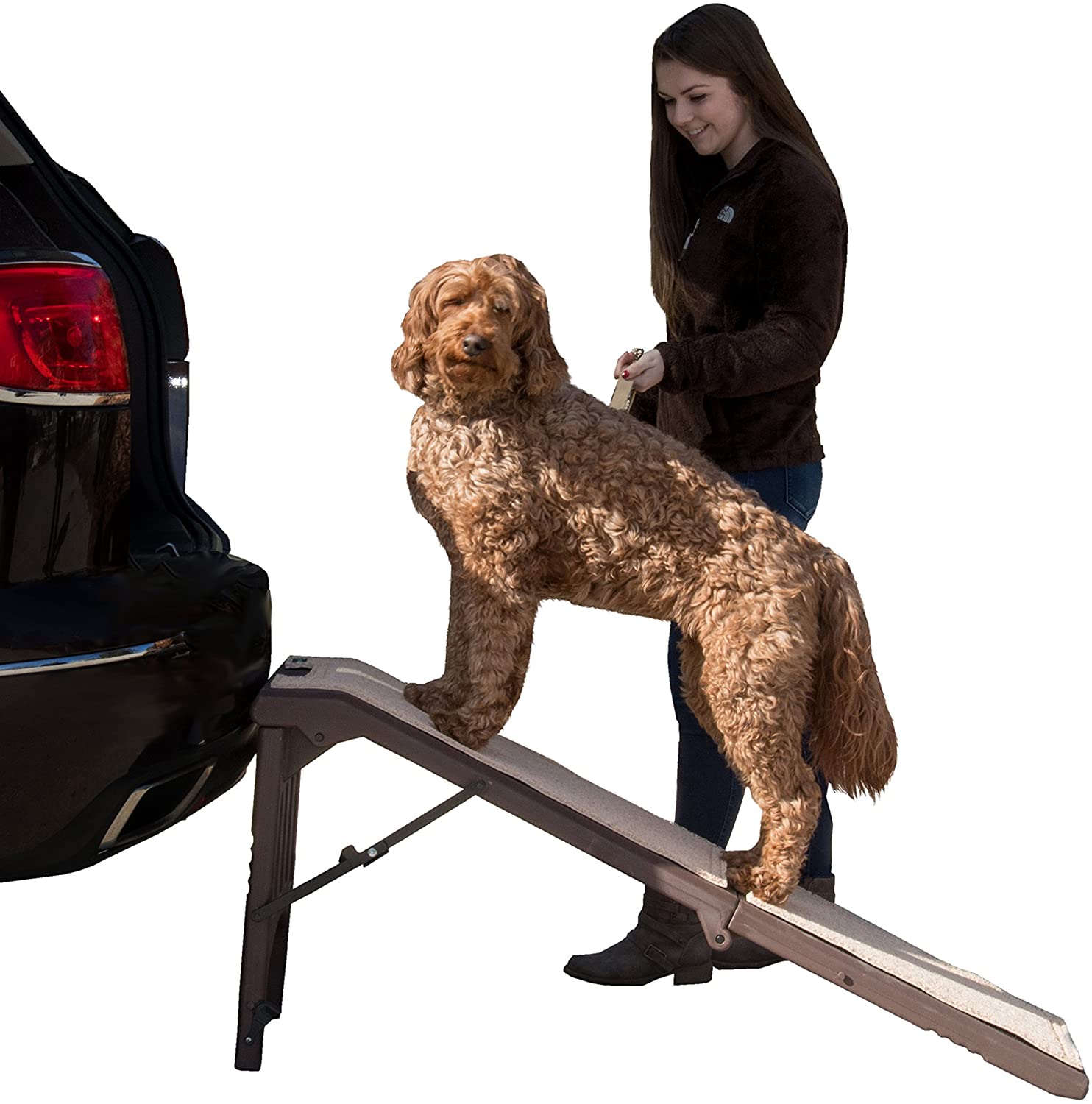 Photo 1 of Pet Gear Free Standing Extra Wide Pet Ramp for Cats and Dogs