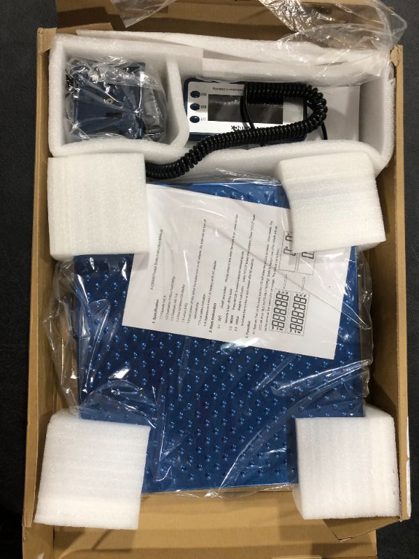 Photo 2 of Accuteck 440lb Heavy Duty Digital Metal Industry Shipping Postal Scale
