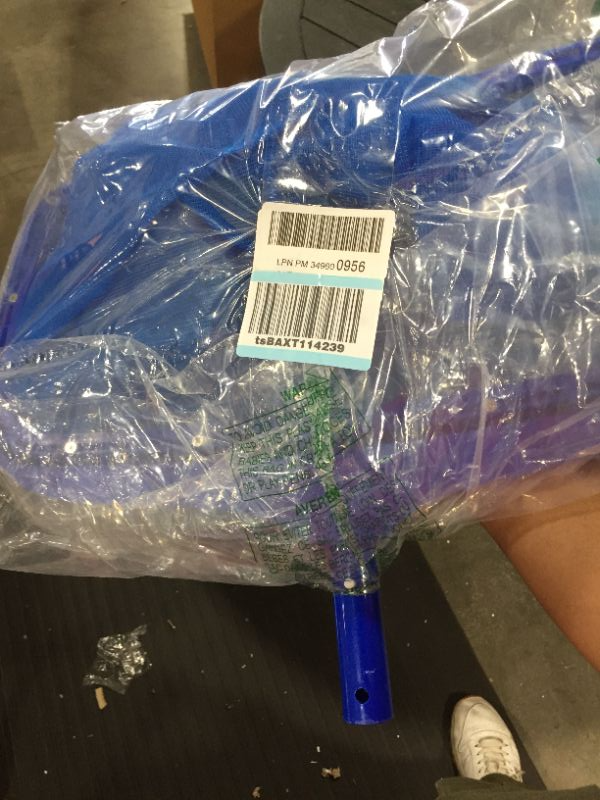 Photo 1 of Swimline Professional Heavy Duty DeepBag Pool Rake Blue