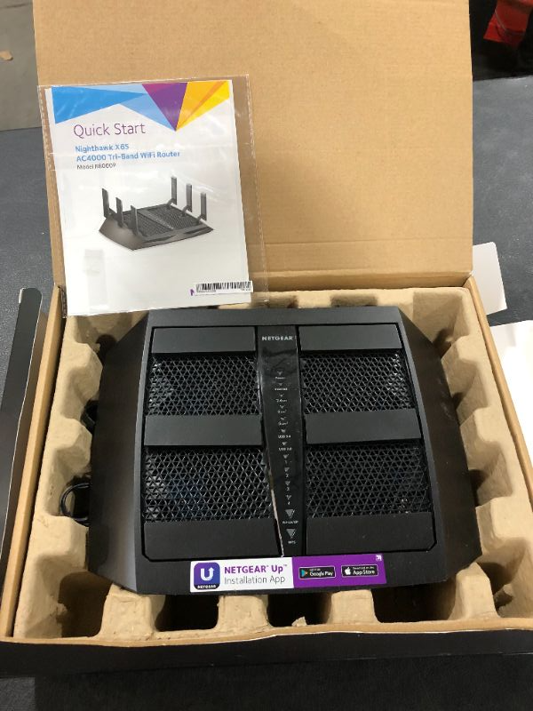 Photo 3 of NETGEAR Nighthawk X6S R8000P  wireless router  80211abgnac  desktop