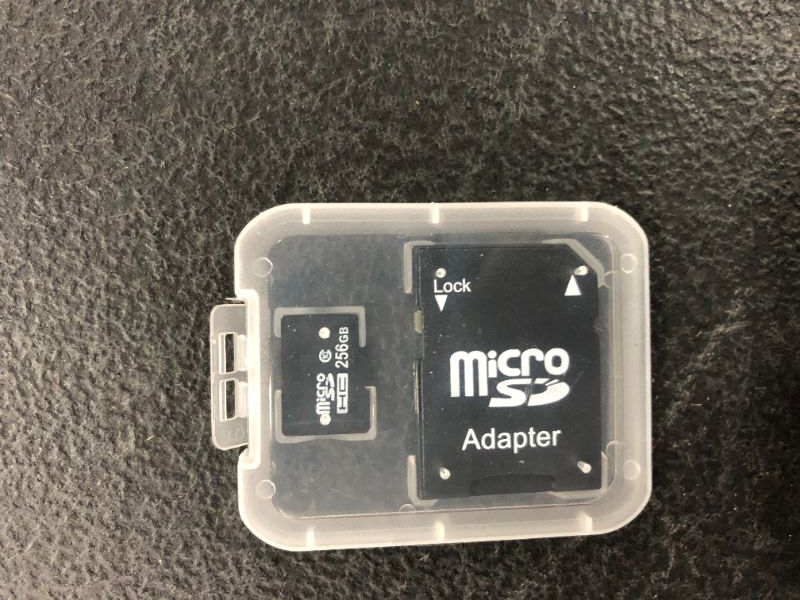 Photo 3 of Micro Center 256GB microSDXC Card Class 10 UHSI C10 U1 Flash Memory Card with Adapter