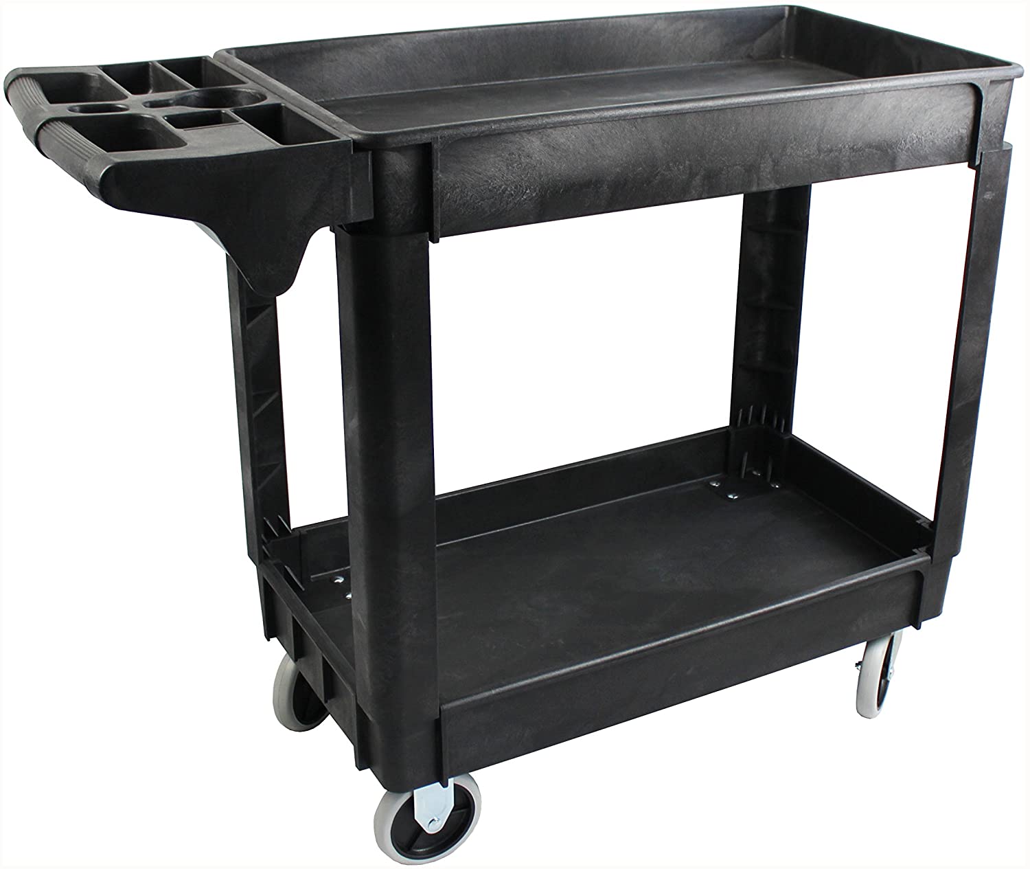 Photo 1 of MaxWorks 80855 500Pound Service Cart With Two Trays 41 x 17 Overall Dimensions