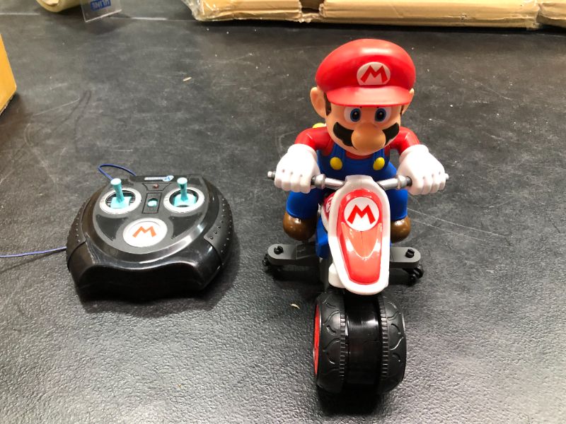 Photo 2 of World Of Nintendo Mario Kart RC AntiGravity Motorcycle