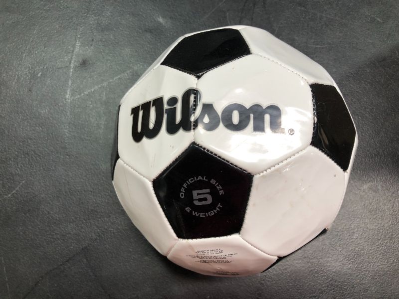 Photo 2 of Wilson Traditional Soccer Ball Size 5