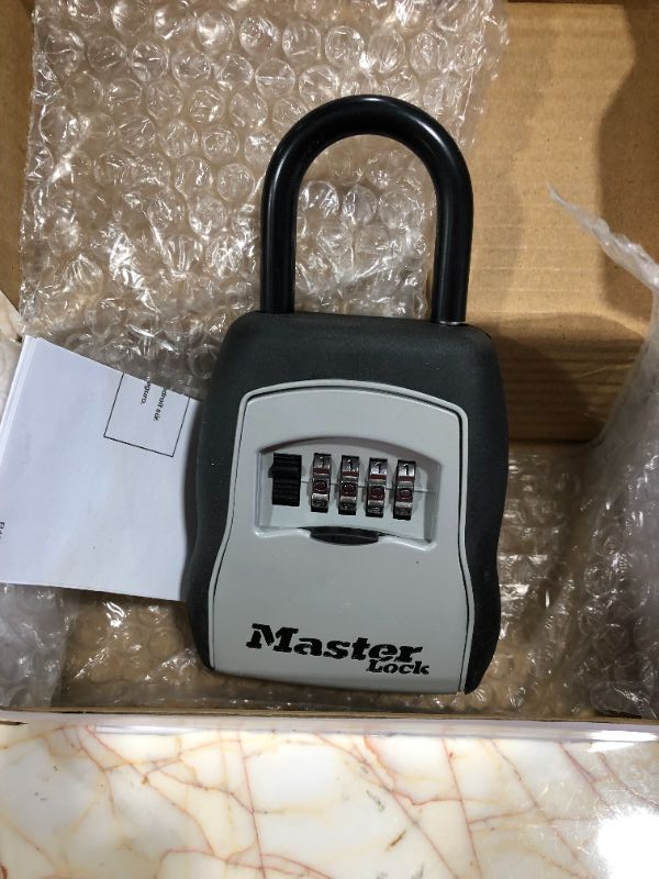 Photo 1 of Master Lock 5400D Lock Box 5 Key Capacity Black