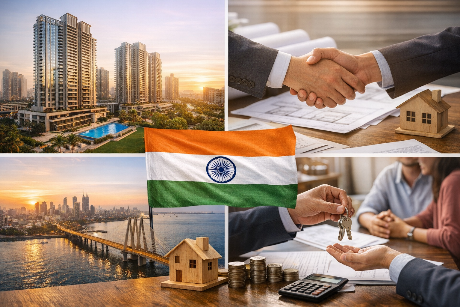 Indian Real Estate Market 2025–26: Sales Volumes Decline, but Property Values Continue to Rise