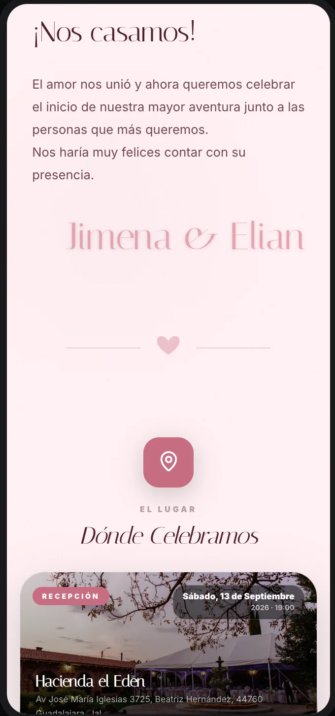 Invitaciones Digitales para Bodas en San Nicolás de los Garza - Invitadove