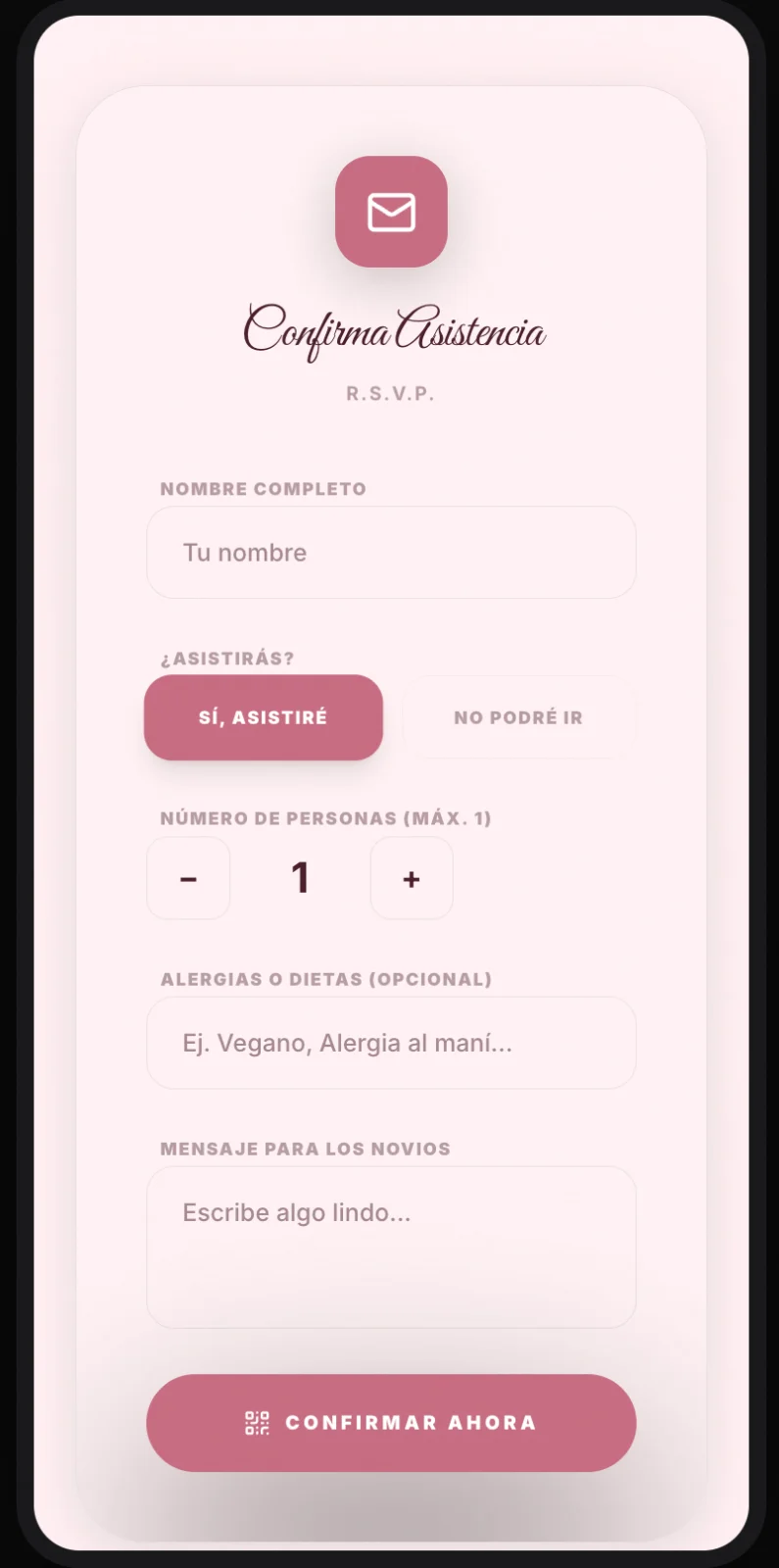 Invitaciones Digitales Interactivas para bodas en Guadalajara