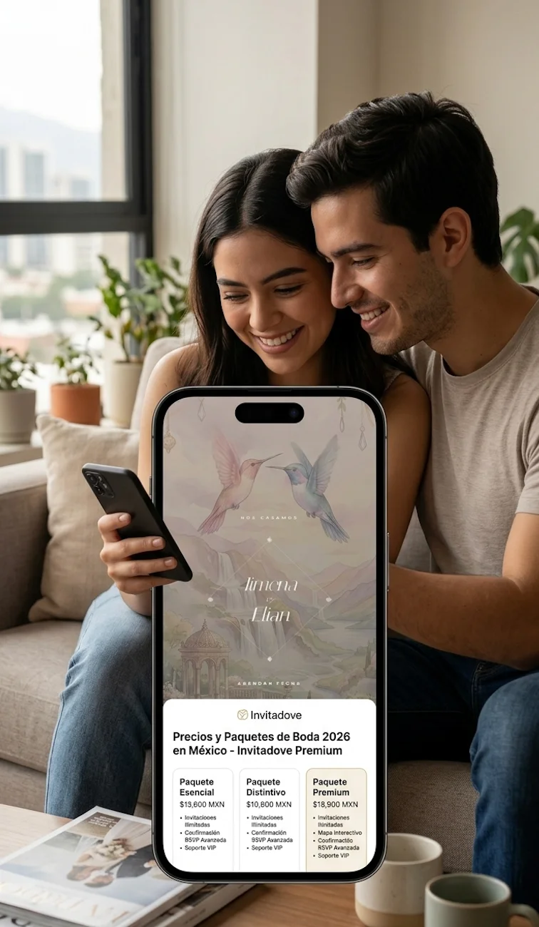 Cuánto Cuesta una Invitación Digital de Boda en 2026: Guía de Precios en México