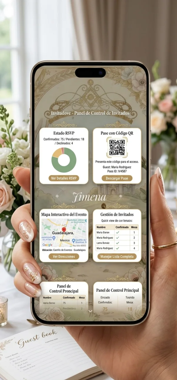 Qué Incluye una Invitación Digital Premium: Funciones que Sí Importan en 2026