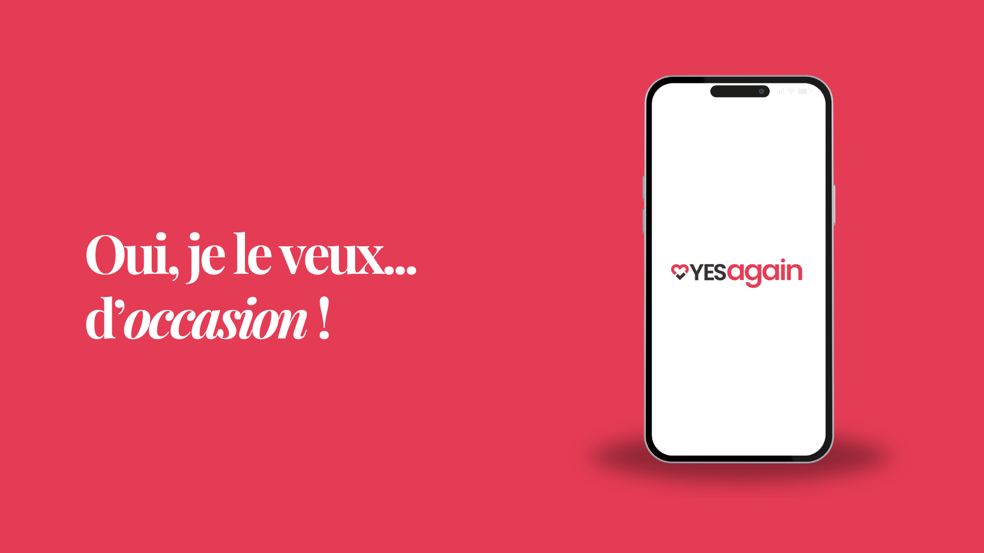 Yes Again marketplace dédiée au mariage de seconde main