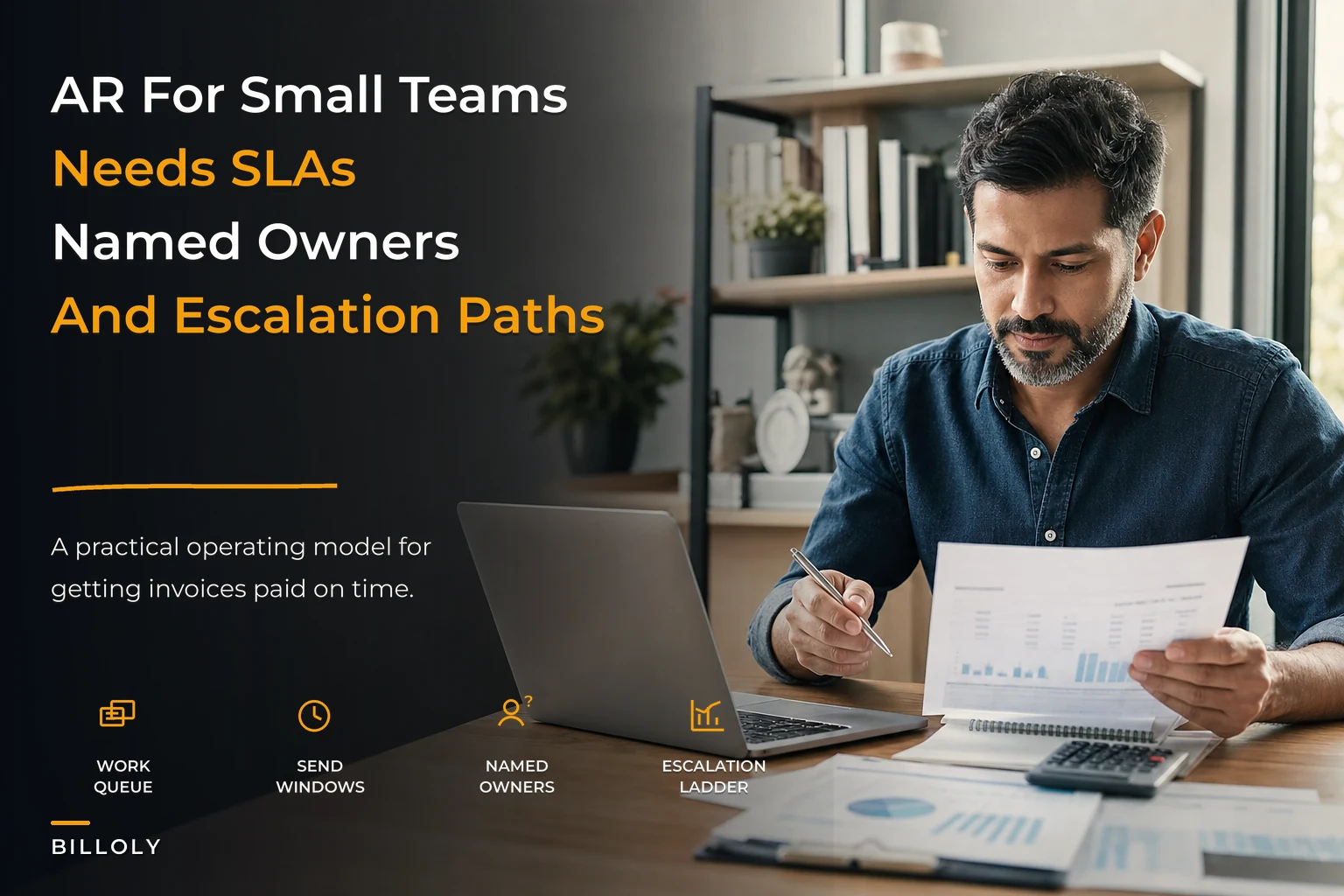 Accounts receivable operating model for 1–10 person businesses: SLA matrix, roles and escalation ladders