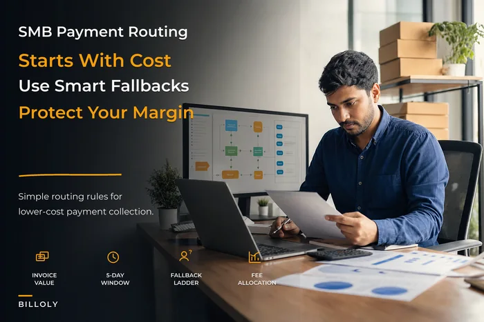 Payment-method strategy for SMBs that prioritizes low-cost fallbacks