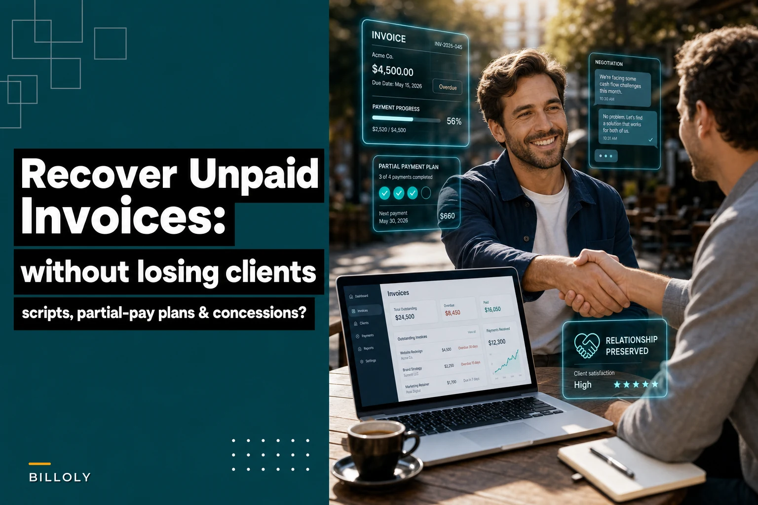 Recover Unpaid Invoices Without Losing Clients: Scripts, Partial-Payment Plans and Concession Templates