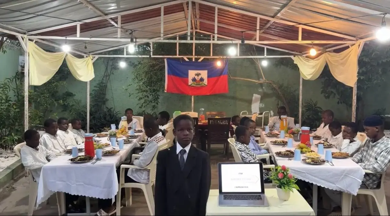 Iftar in Haiti