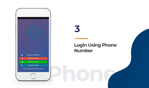 Authy - Ionic Firebase Social Authentication Login using Phone Number