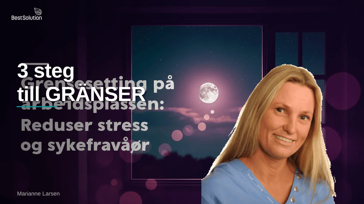 Grensesetting på arbeidsplassen: Reduser stress og sykefravær