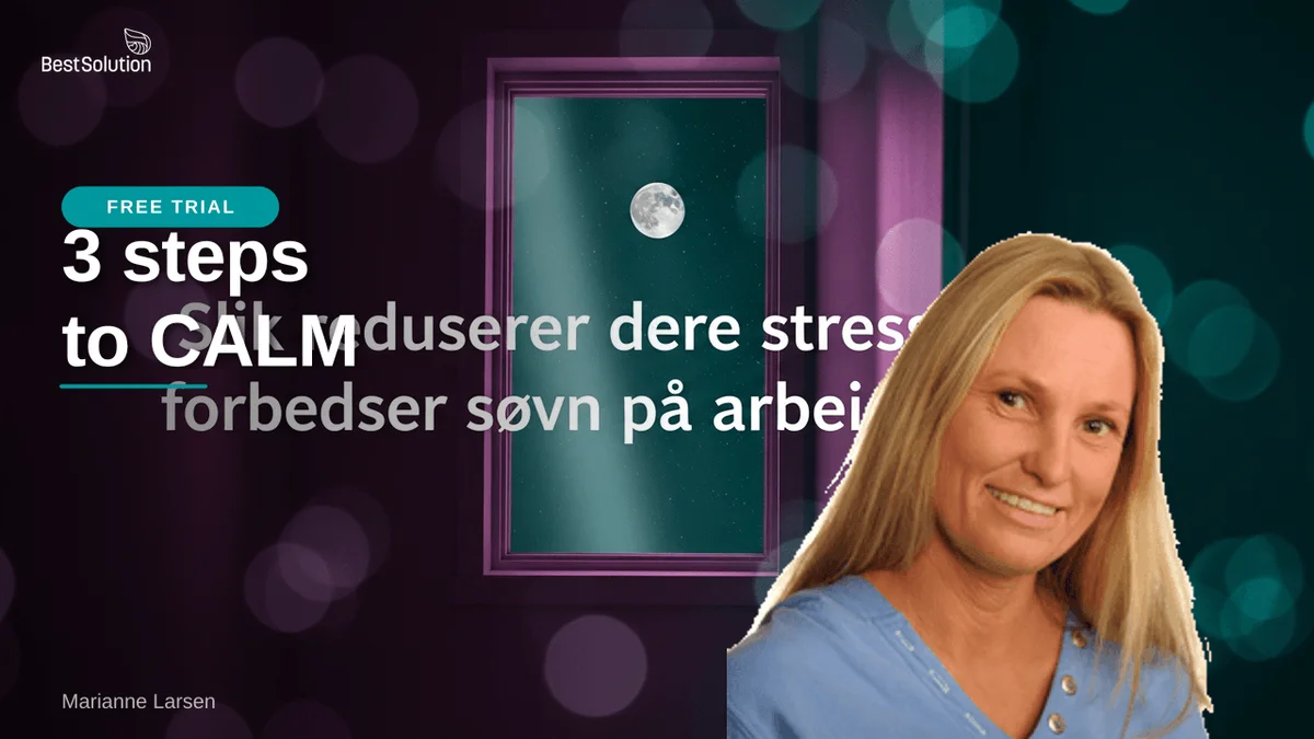 Slik reduserer dere stress og forbedrer søvn på arbeidsplassen