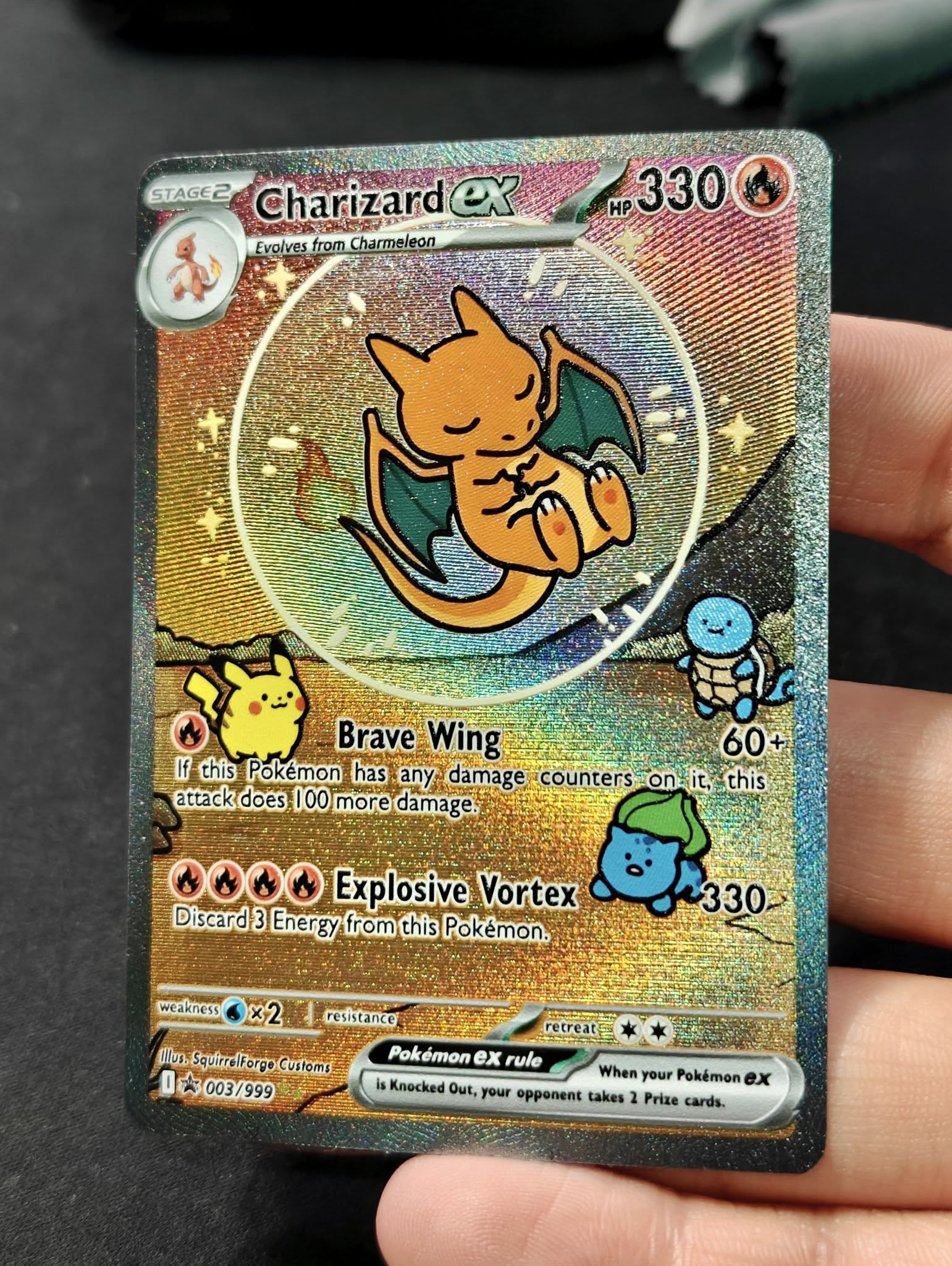 Charizard ex custom card