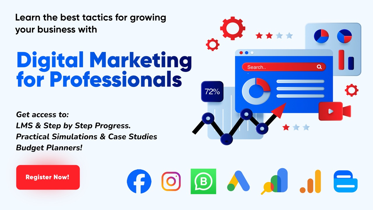 Digital Marketing for Professionals course