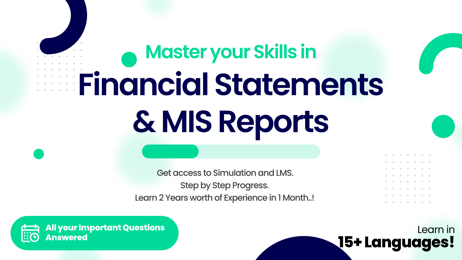 Financial Statements & MIS course