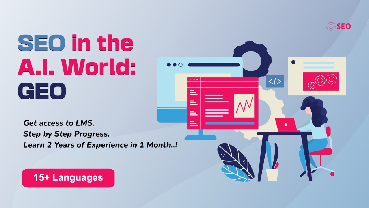 SEO in the AI World course