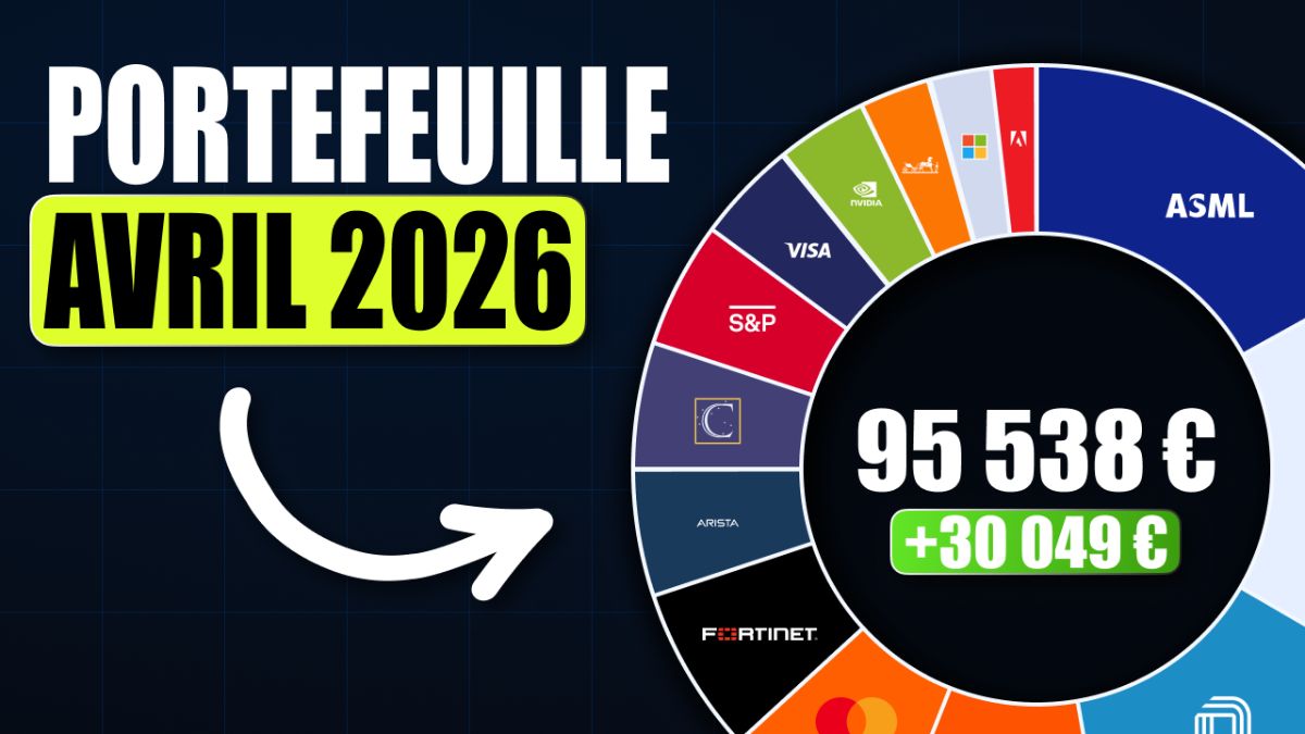 Portefeuille PEA & CTO : Mes achats d’Avril 2026 !