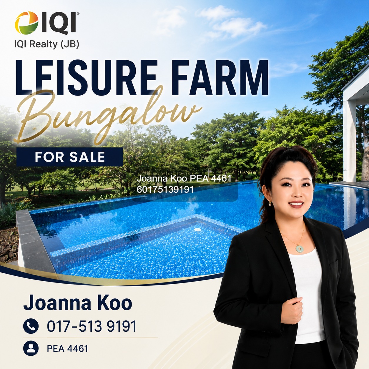 Luxury Leisure Farm Bungalow for Sale