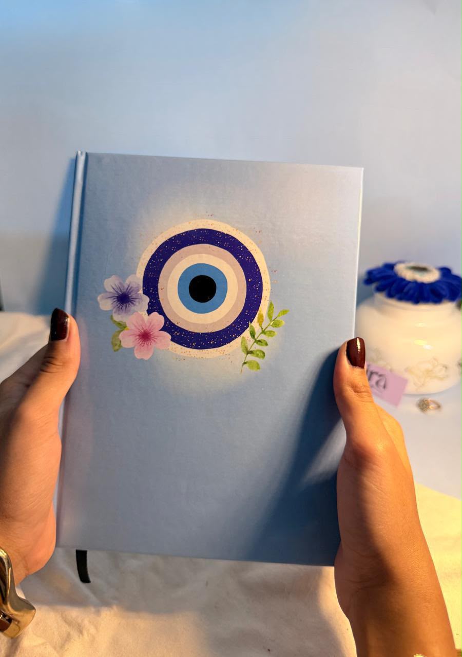 Evil Eye Blue Journal