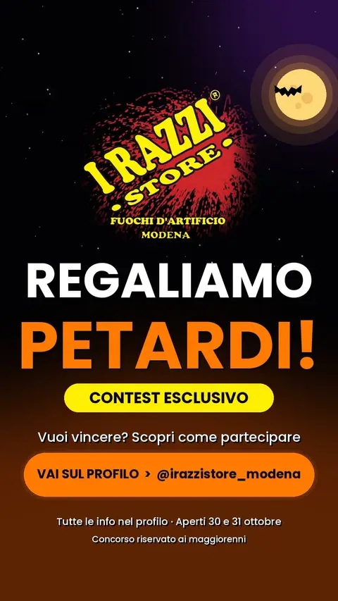 🎃 CONTEST DI HALLOWEEN 🎃 – video di I Razzi Store Modena