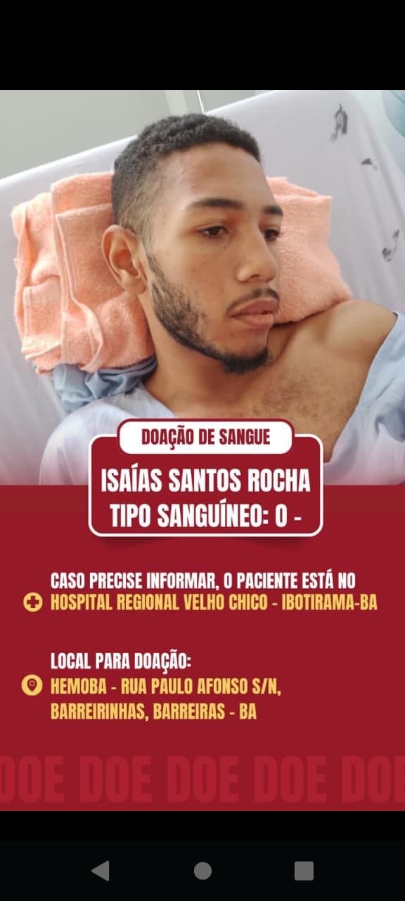 Campanha para Isaías Santos Rocha
