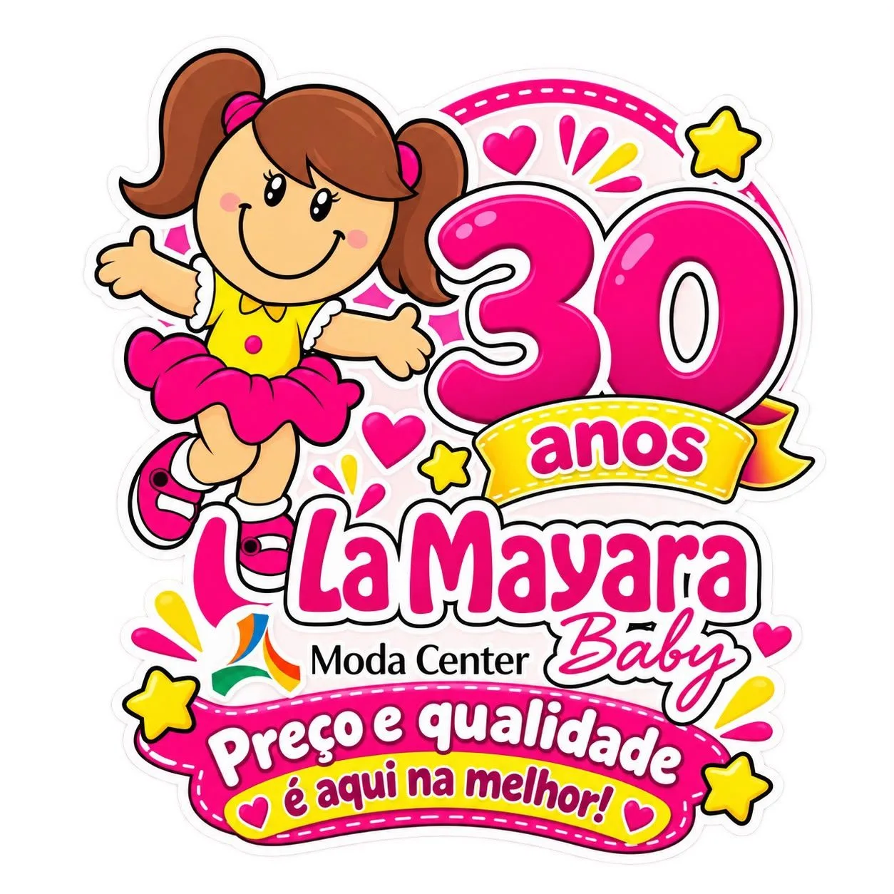 Logomarca da La Mayara Baby 👶🧸