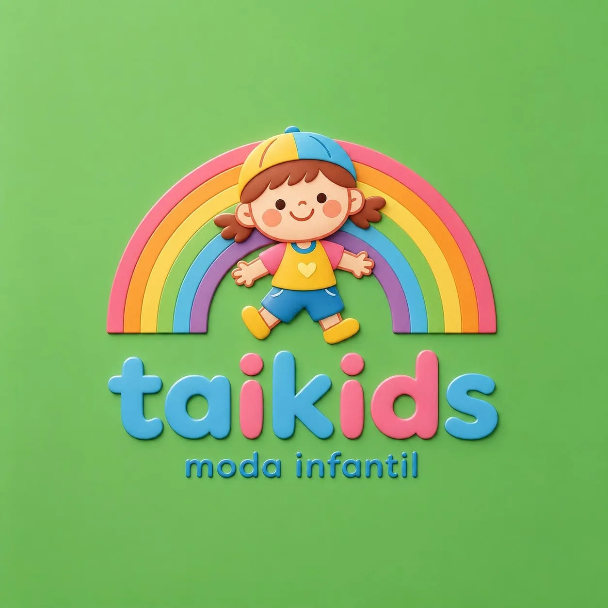 Logomarca da Taikids moda infantil