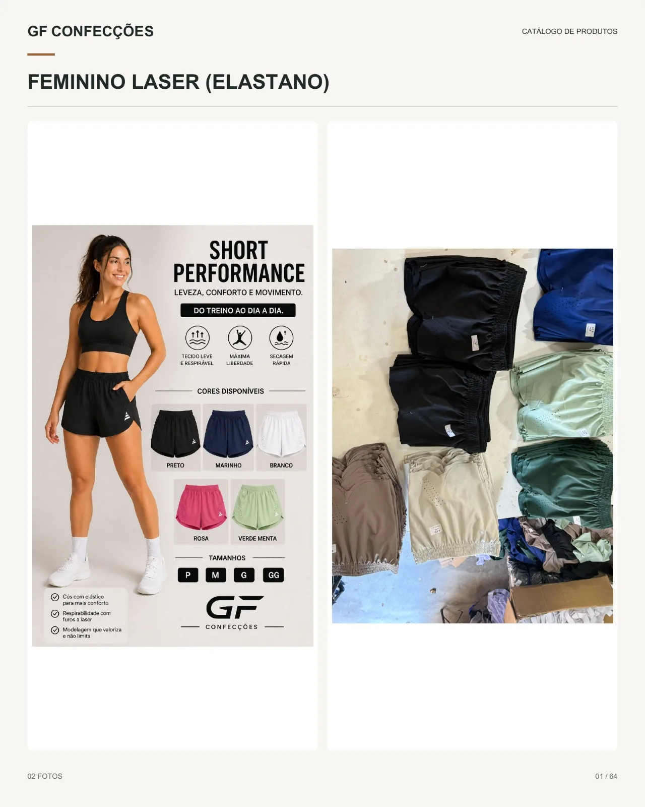 Logomarca da GF CONFECÇÕES
