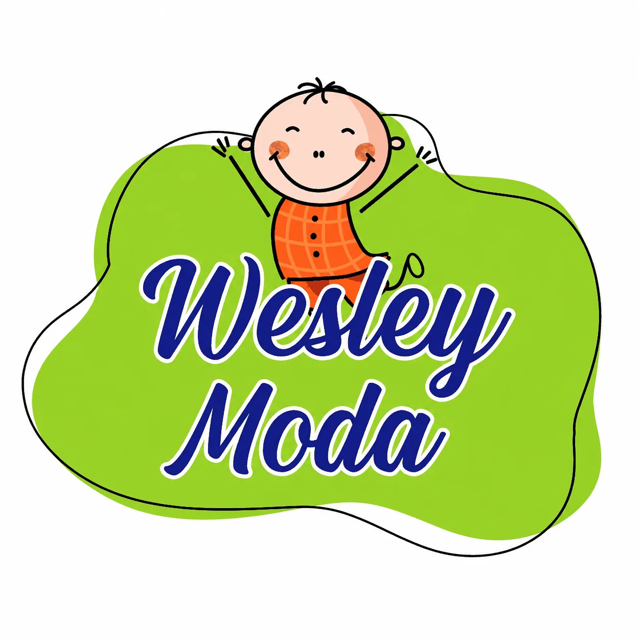 Logomarca da Wesley moda infantil
