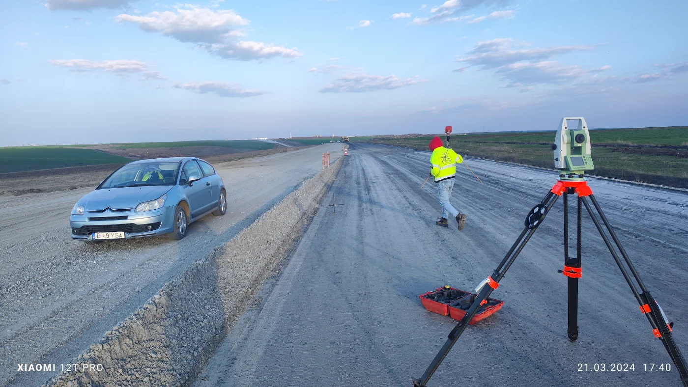 Lucrări Drum Expres Craiova - Pitești, Tronson 1 km 0+000 - km17+700